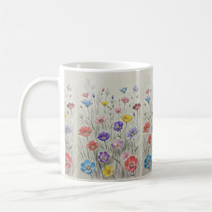 Mug Symphonie de fleurs sauvages