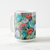 Mug Symphonie de jardin vibrant (Devant gauche)