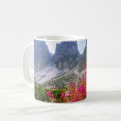 Mug Symphonie de la nature : paysage de montagne (Devant gauche)