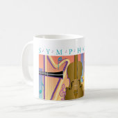 Mug Symphonie de mélomanes (Devant gauche)