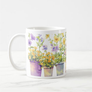 Mug Symphonie des fleurs en pointillés