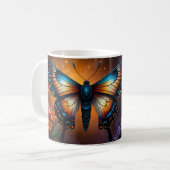 Mug Symphonie du crépuscule : Le papillon dans un jard (Devant gauche)