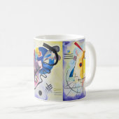 Mug Symphonie émotionnelle Kandinsky en rouge, jaune e (Devant droit)