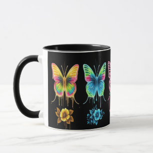Mug Symphonie Whimsical Butterfly : Couleurs vibrantes