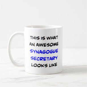 Mug synagogue secretary, awesome