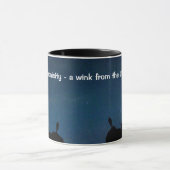 Mug Synchronicité: un clin d'oeil du devis universel (Centre)