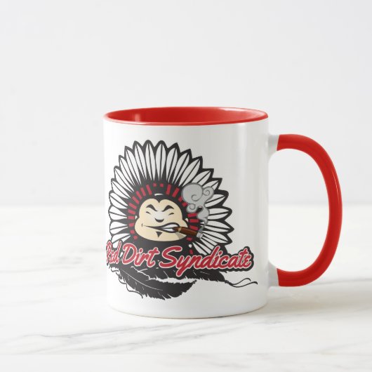 Mug Syndicat rouge de saleté (Droite)