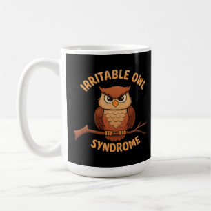 Mug Syndrome de Chouette Irritable Drôle Chouette en C
