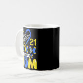 Mug Syndrome de Down Fière-Maman Fils Fille (Devant gauche)