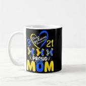 Mug Syndrome de Down Fière-Maman Fils Fille (Gauche)