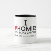 Mug Syndrome de Down - homies de coeur d'I avec les (Centre)