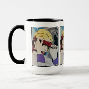 Mug "syndrome de Stockholm" Peinture sur un