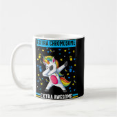 Mug Syndrome de Unicorn Down conscience extra chromoso (Gauche)