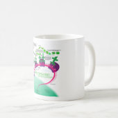 Mug Synthèse de la protéine Diagramme de la traduction (Devant droit)