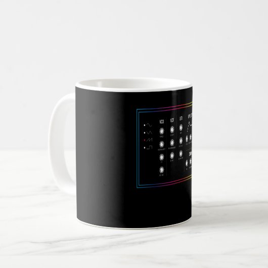 Mug Synthesizer Synthi Music (Devant gauche)