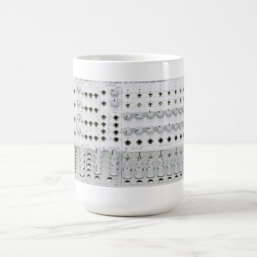 Mug Synthétiseur modulaire (Centre)