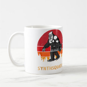 Mug Synthétiseur Sasquatch Mélangeur Dj Synth Synthsqu