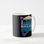 Mug Synthétiseur Synthétiseur Musicien Électronique Vi (Devant droit)
