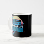 Mug Synthétiseur Synthétiseur Musicien Électronique Vi (Devant gauche)