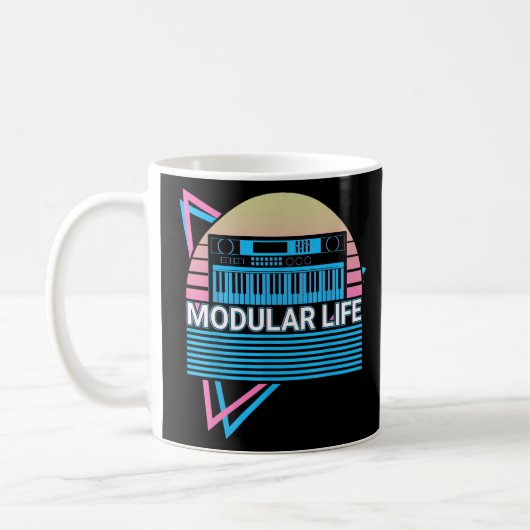 Mug Synthétiseur Synthétiseur Musicien Électronique Vi (Gauche)