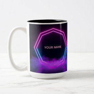 Mug synthwave personnalisable