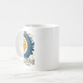 Mug Syracuse New York 2024 Total Solaire Eclipse Celes (Devant gauche)