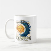Mug Syracuse New York 2024 Total Solaire Eclipse Celes (Gauche)