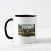Mug Syracuse U Campus Affichage du Lyman Hall (Gauche)
