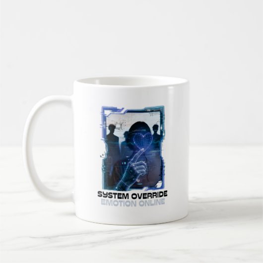 Mug System Override : Émotion en ligne (Gauche)