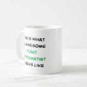 Mug systématiste plante, génial (Devant gauche)