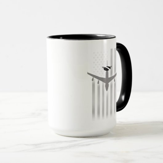 Mug Système aéroporté de détection et de contrôle et (Devant droit)