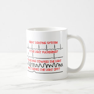 Mug Système de d'éclairage cardiaque --Cadeaux