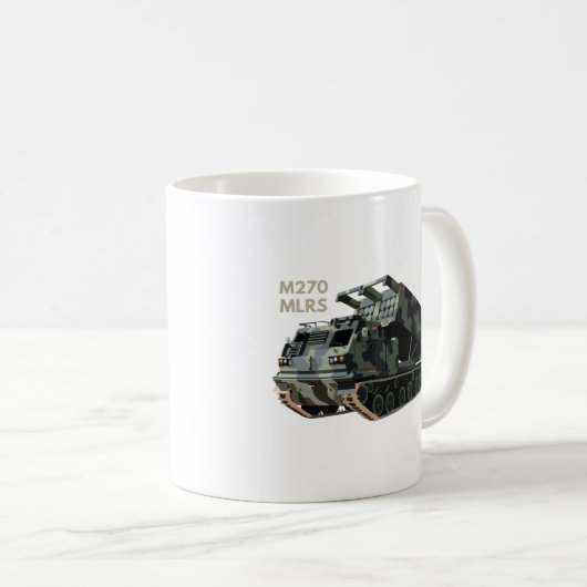 Mug Système de fusée à lancement multiple M270 (MLRS) (Devant droit)
