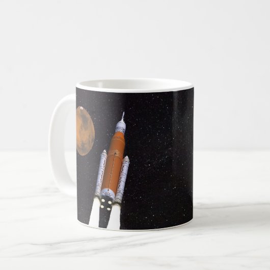 Mug Système de lancement spatial SLS de la NASA (Devant gauche)