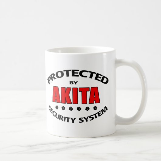 Mug Système de sécurité Akita (Droite)