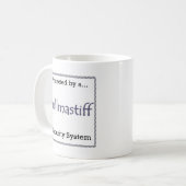 Mug Système de sécurité Bullmastiff (Devant gauche)