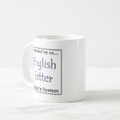 Mug Système de sécurité de l'environnement anglais (Devant gauche)
