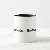 Mug Système de travail classique d'anesthésiste (Centre)