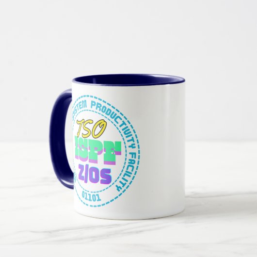 Mug Système interactif TSO-ISPF Mainframe (Devant gauche)
