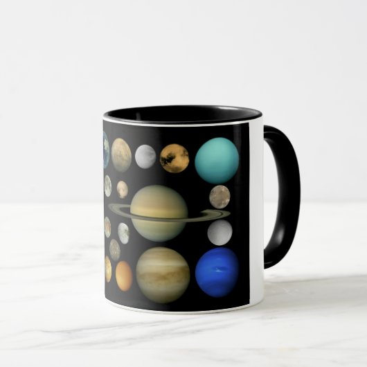 Mug Système solaire (Devant droit)