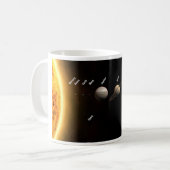 Mug Système solaire (Devant gauche)