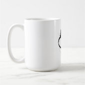 Mug SYUJA calligraphie de motivation courageuse (Gauche)