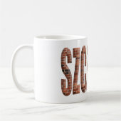 Mug « Szczecin » avec une superposition de briques rou (Gauche)