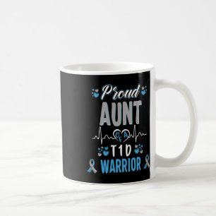 Mug T1d Fière Tante Sensibilisation au Diabète de Type