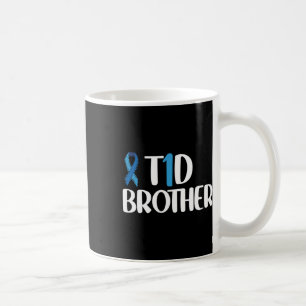 Mug T1d Frère Type 1 Sensibilisation au diabète Frères