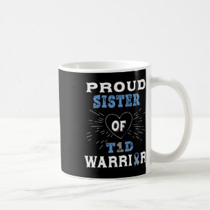 Mug T1d Soeur Fière Sensibilisation au diabète Type 1