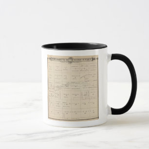 Mug T24S R21E Carte de la section du comté de Tulare