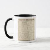 Mug T24S R25E Carte de la section du comté de Tulare (Gauche)