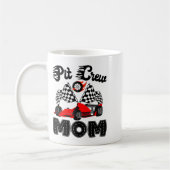 Mug T Crew Mom Racing Car Birthday Boy Family Matching (Gauche)