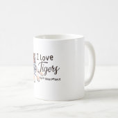 Mug T est pour Tiger (Devant droit)